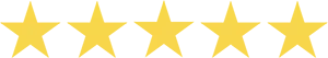 Five star reviews